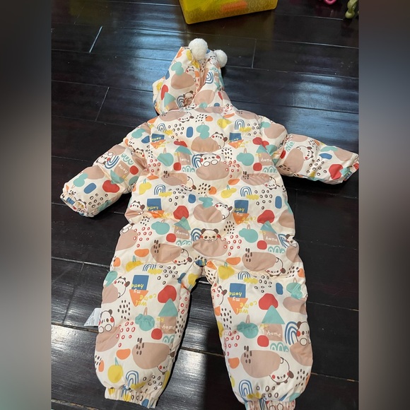 Baby winter down onesie for 12month - Picture 6 of 11
